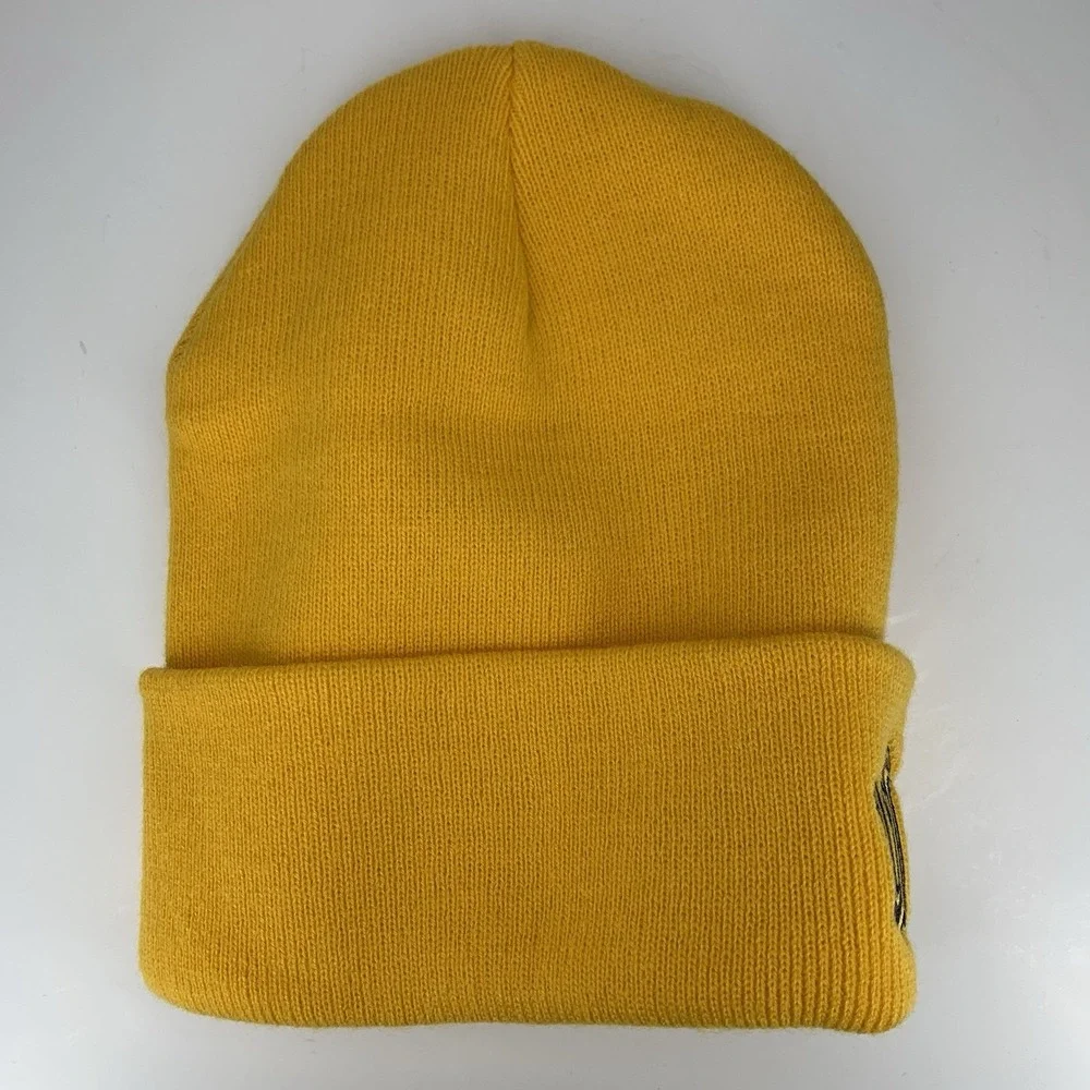 UCO Beanie Hat Cap University Central Oklahoma Bronchos Yellow OSFM Acrylic